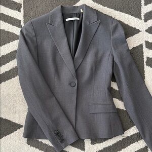 Tahari Charcoal Gray Blazer, 2P